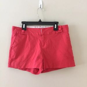 Banana Republic Light Red Ryan Short Sz 4